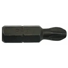 Impact-rated insert bit with #3 PH3 tip size (Imperial) and standard tip style. Designed for use with impact drivers in high-torque fastening applications, such as driving large screws in industrial assembly and maintenance.