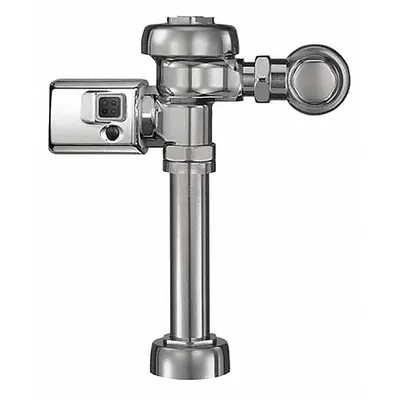 SLOAN Automatic Flush Valve: 1.28 gpf Gallons per Flush, Battery, 11 1/2 in Rough-In - Toilet Automatic Flush Valves