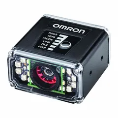 This OMRON multicode reader uses a red light source and has an image resolution of 752 x 480 px. It supports Ethernet TCP/IP, Ethernet/IP, PROFINET, and RS-232C communication protocols. With an IP65 rating, it is suitable for use in environments with dust or moisture. Operating voltage is 5 to 30V DC.