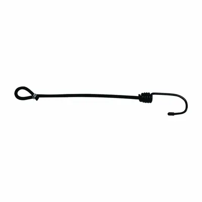 ROYAL BASKET TRUCKS Vacuum Bar Bungee, Black, 10 in H, 1 in W - Housekeeping Cart Accessories