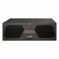 SPECO TECHNOLOGIES Network Video Recorder: 128 Camera Inputs, HDMI/VGA Output, 6MP Resolution, H.265 (MPN N128NR256TB)