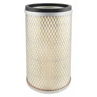 Round-oval engine air filter with axial seal. Inside diameter 21/32 in. Removes airborne contaminants from intake air to protect engine components. Compatible with International vehicles