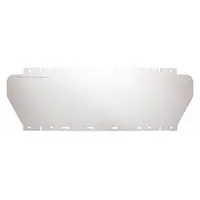 SELLSTROM Face Shield Visor: 19 1/2 in Overall Wd, 6 1/2 in Overall Ht, 0.04 in Overall Thick, Clear (MPN S36000)
