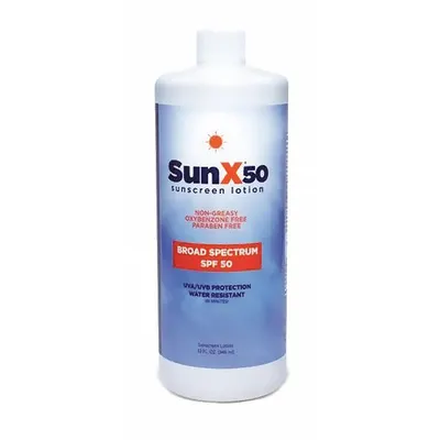 SUNX Sunscreen: 50 SPF, Lotion