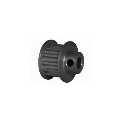 Dayton Timing Pulley: Modified Curvilinear, Fixed, For GT Timing Belt Section - GT Section Fixed-Bore Timing Pulleys with Hub