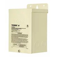 TORK Pool Light Transformer: 300 W Max Power Consumption, 120V AC, 12V AC/13V AC/14V AC, Beige (MPN TPX300)