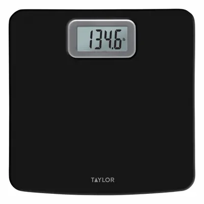 TAYLOR Bathroom Scale: Digital, kg/lb - Bathroom Scales