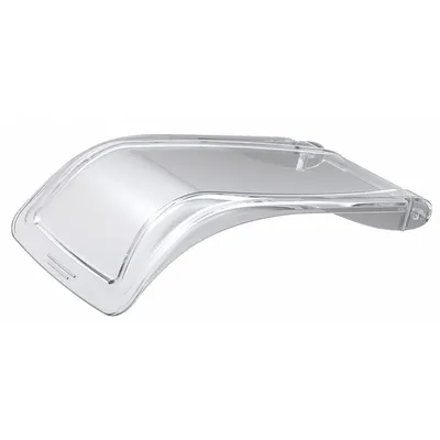AKRO-MILS Lid: 7 1/8 in x 4 1/8 in, Clear - Hanging & Stacking Bin Lids
