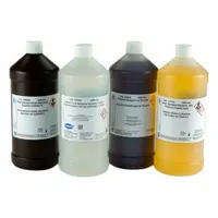 This bottled solution is used as a calibration standard in water testing applications. It helps maintain consistent mineral content for accurate measurements. The 500 mL container is suitable for laboratory or field use