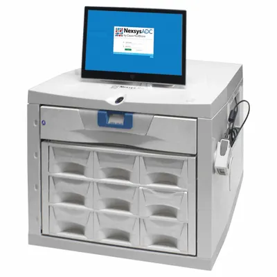 CAPSA HEALTHCARE NX-4TBDL-1 Mobile Medical Equipment Workstation - Mobile Medical Equipment Workstations