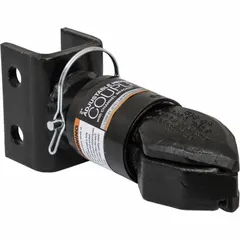 Adjustable coupler for towing applications, Type IV, constructed from cast steel with a powder-coated, corrosion-resistant finish. Gross towing weight capacity of 7,000 lb. Weight 10 lb.