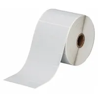 Pre-Cut Label Stock Roll: 1 in x 3 in, 1 in, Metalized Polyester, Halogen-Free/Metal Detectable (MPN THT-18-428-1.5-SC)