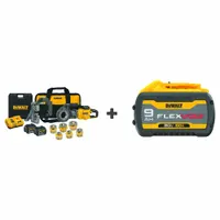 DEWALT Pipe Threading Machine,60V,Bonus Battery: Cordless, FLEXVOLT, 60V MAX* (MPN DCE700X2K)