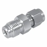 Compression High Purity Fitting: 1/2 in OD x 1/2 in OD Fitting Size, Stainless Steel (MPN PUGL1/2X1/2H)