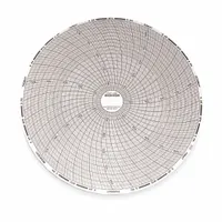 DICKSON Circular Paper Chart: Dickson, 0°F to 1,000°F, 0°C to 1,000°C, C440, Dickson, 1APA9, 60 PK