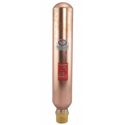 Watts Water Hammer Arrestor: 1 in Pipe Size, NPT, 12 11/16 in Overall Ht - Water Hammer Arrestors