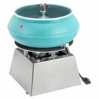 RAYTECH Vibratory Tumbler: 0.18 cu ft Capacity, Drain Included (MPN 23-024)