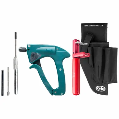 OK INDUSTRIES WWK-1 Manual Wire Wrap Gun, 5 1/4 in Tool Length - Manual Wire Wrap Guns