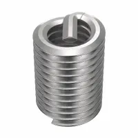 HELI-COIL Helical Insert: Tanged Tang Style, Free-Running, M5-0.80 Thread Size, Plain, Plain, 100 PK (MPN A1084-5CN100)