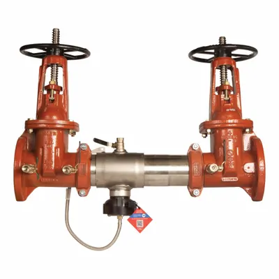 Watts Reduced Pressure Zone Backflow Preventer: 957, with Flood Detection Sensor - Watts RPZ Backflow Preventers