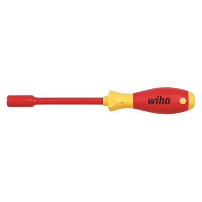 WIHA 32255 Insulated Nut Driver, 5/32 in SAE, Non-Magnetized - Insulated Nut Drivers