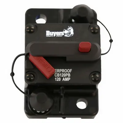 BUYERS PRODUCTS CB120PB Surface Mount Automotive Circuit Breaker - Surface Mount Automotive Circuit Breakers
