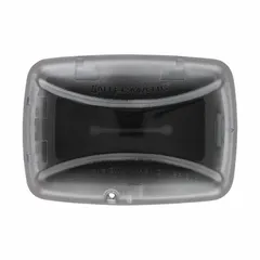 This 1-gang while-in-use weatherproof cover accommodates Decora/GFCI electrical components. Made of UV stabilized clear plastic, it can be mounted in either horizontal or vertical orientation. Suitable for protecting outlets and switches in outdoor or damp locations.