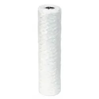 PARKER Water Filter Cartridge: 100 micron, String Wound, 10 gpm, Cotton, 20 in Overall Ht, 6 PK (MPN 8R20-4-45G)