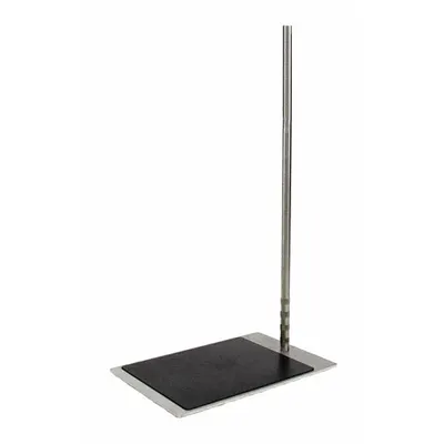 OMNI INTERNATIONAL Stainless Steel Lab Support Stand with Rod, 24 in H - Lab Support Stands with Rod Included