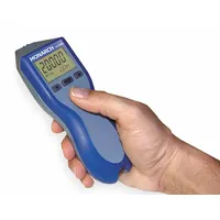 MONARCH Laser Tachometer: +/-0.05% RPM Accuracy, 0.001 RPM, 20,000 RPM Max Contact RPM, Included (MPN 6125-010)