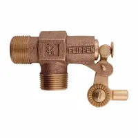 WATTS Float Valve with Threaded Outlet: For Water Media, Straight Valve Body, Bulkhead, Bronze, MNPT (MPN ST750)