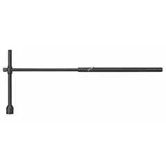 Single-end truck wrench with a 1 1/2 in SAE 6-point standard-depth socket. Electrostatic paint finish. Designed for tightening or loosening standard lug nuts on heavy-duty vehicles in fleet maintenance and truck repair applications.