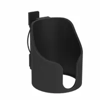 Cup Holder: 15 Series/30 Series/40 Series/45 Series, 118 mm x 59 mm x 106 mm, Black, Unfinished (MPN 09308901)