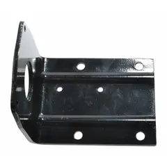This winch base is a replacement part for Dayton brand winches, specifically model 1DMP4. It serves as a mounting base for winch installation in material handling applications, providing secure attachment and proper alignment. The component is designed for straightforward installation during maintenance or replacement.