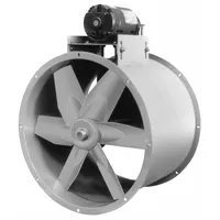 DAYTON Tubeaxial Fan: Emergency Smoke, 30 in Blade, 16,495 cfm @ 0.000 in SP, 208-230/460V AC, 5 hp (MPN 7J375)
