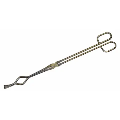 OEM Crucible Tongs: 28 in Overall Lg, Stainless Steel, 300, Uncoated, 1/4 in Wire Size - Tongs for Crucibles
