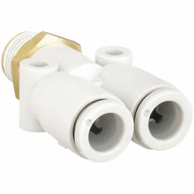 SMC KQ2U10-02AS Polybutylene & Brass Tube Fitting - Polybutylene & Brass Tube Fittings