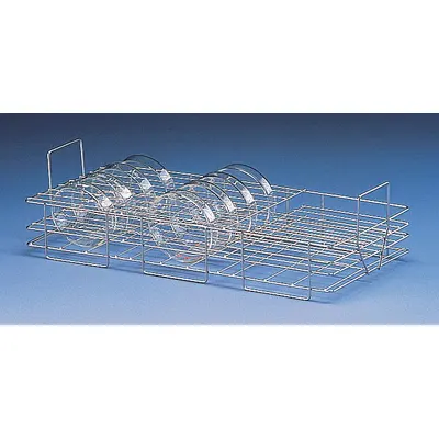 LABCONCO Petri Dish Insert: Petri Dish Insert, Inserts, Stainless Steel - Glassware Washer Racks & Inserts