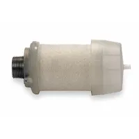 SPEEDAIRE Exhaust Muffler: 3/4 in NPT, 160 cfm, 0.9 micron, 300 psi Max Op Pressure