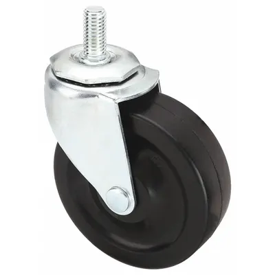 OEM Stem Caster: Swivel - Standard Threaded Stem Casters