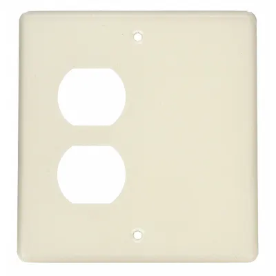 LEGRAND V4047BX Cover Plate for Single-Channel Raceways - Outlet Box Plates for Single-Channel Raceways
