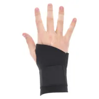 CONDOR Wrist Support: Ambidextrous, M Ergonomic Support Size, Black, Fits 6 to 7 in