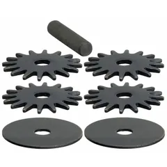Replacement cutter wheel for cutter dressers. Includes a single replacement wheel. Designed as a direct-fit component for maintaining cutter dressers in industrial settings.