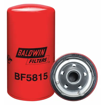 BALDWIN FILTERS Fuel Filter: Spin-On, 3 11/16 in Outside Dia, 13/16"-12 Thread Size - Spin-On Fuel Filters