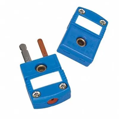 OMEGA Temperature Probe Connectors & Adapters: Plug, For Type T Thermocouple Type - Thermocouple Plugs