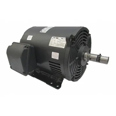 Dayton General Purpose Motor: Rigid Base Mount, Open Drip Proof, 10 hp, 230/460V AC - Rigid Base 3-Phase General Purpose AC Motors