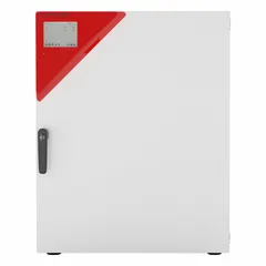 Non-refrigerated CO2 incubator for cell culture applications. 6 cu ft capacity with digital display. Temperature range from 4 °C with accuracy tolerance of 0.1% and uniformity of 0.3 +/- K at 37 °C. Dimensions: 28 1/8 in x 26 3/4 in x 34 1/4 in, operates on 100/120V.
