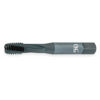 OSG Spiral Flute Tap: #6-32 UNC, H3 / 2B-3B, 2 Flute - Spiral-Flute Taps for Steel & Stainless Steel
