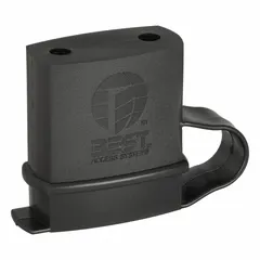 Plastic weather cover for padlock keyways. Measures 2 1/16 in length and 1 15/16 in width. Protects against dirt, moisture, and debris in outdoor environments.