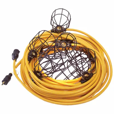 SOUTHWIRE Light Stringer: Bulb Dependent, Corded, String Light, 100 ft Power Cord Lg - String Lights